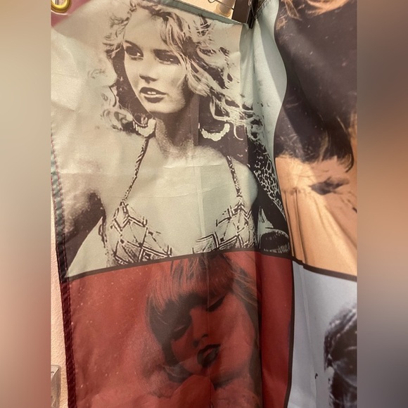 Taylor Swift Cloth Tapestry Flag Large Eras Pop Artist Kansas City Chiefs Queen - Picture 7 of 9